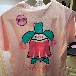 light pink simply southern save the turtles